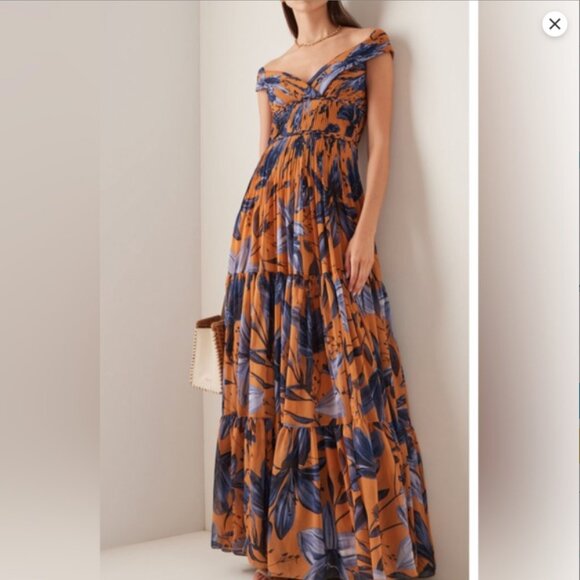 Andres Otalora Magdalena Maxi Dress - Size 2 - Never Worn! - Picture 2 of 4